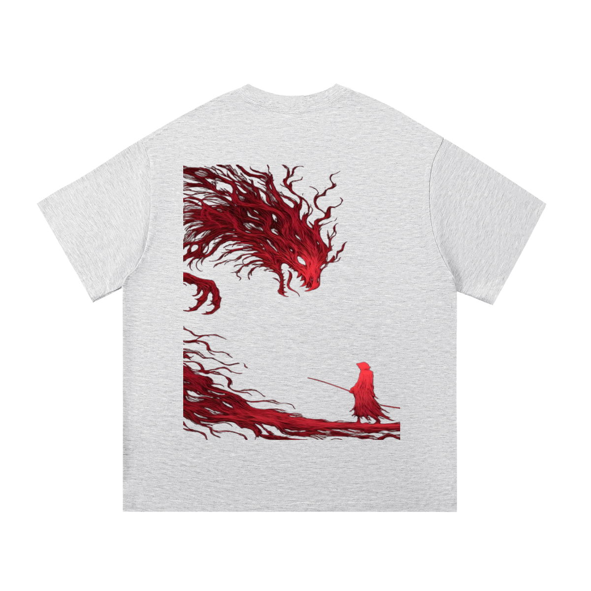 Dragon blade Graphic  Cotton T-Shirt
